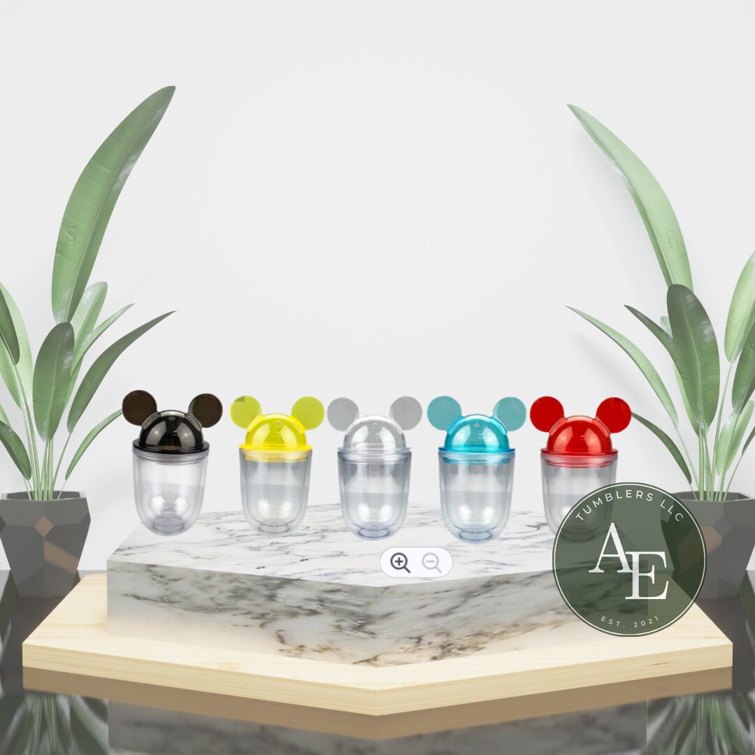 12oz Mouse Ears Acrylic Tumbler